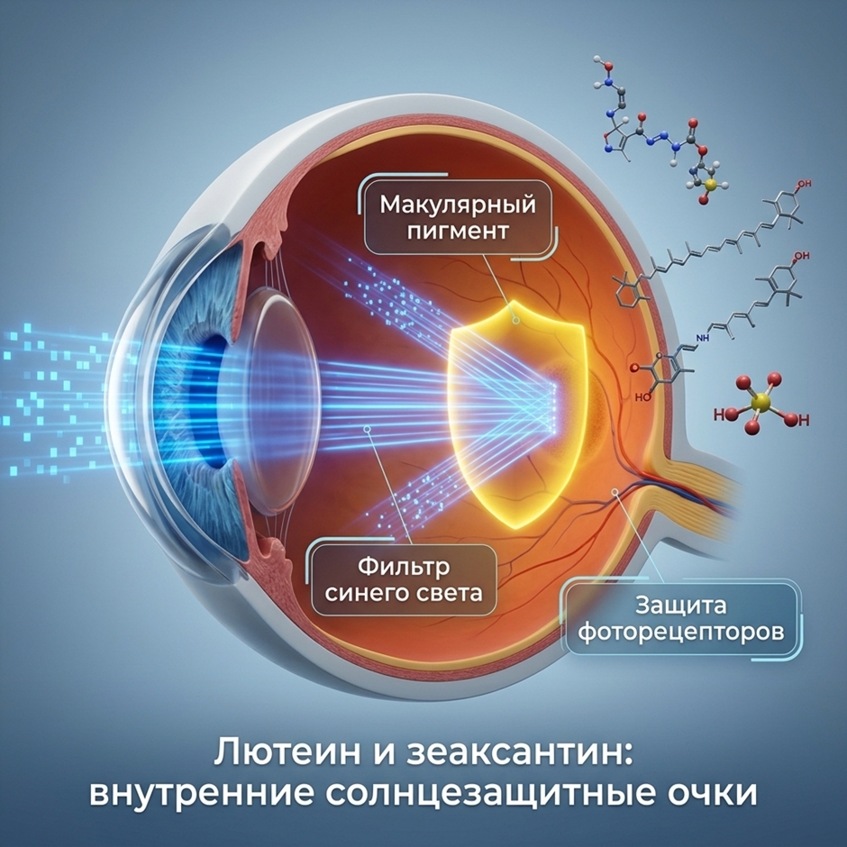 Какие витамины для глаз полезны